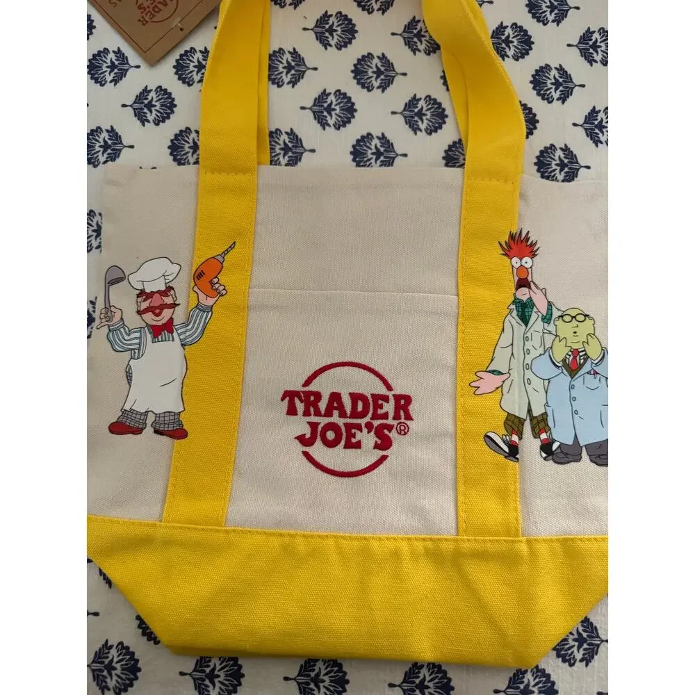Disney Muppets Double Sided Custom Made Trader Joes Mini Tote